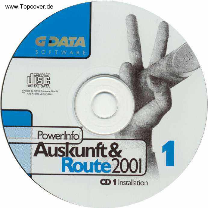 powerinfo auskunft & route 2001 cd1